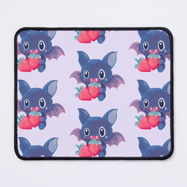 Item preview, Vampire bat with strawberries designed and sold by Jess.a.creates.