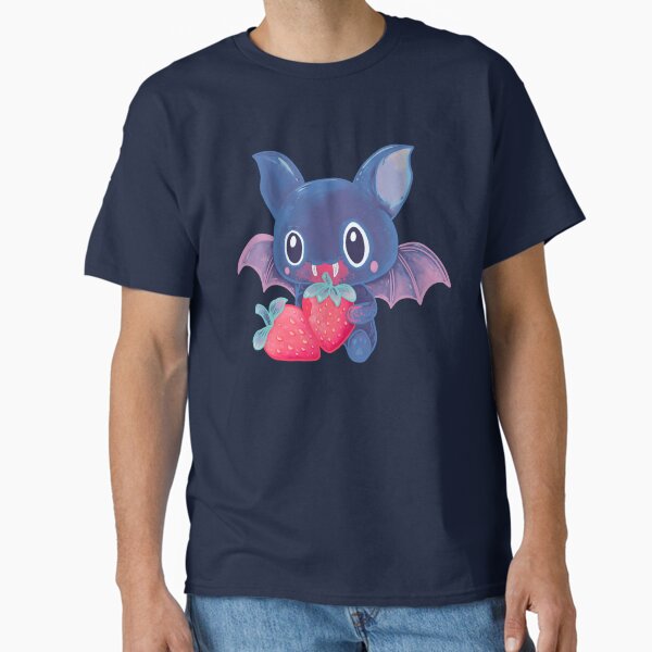Item preview, Vampire bat with strawberries  designed and sold by Jess.a.creates.