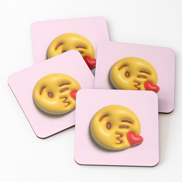 Item preview, Kissy Face 3D Emoji designed and sold by Dvorit.