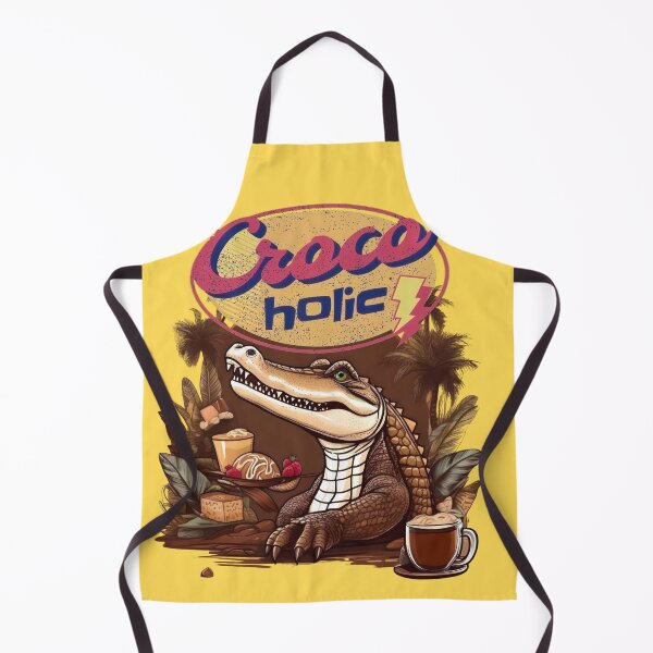 Item preview, Crocodile with a realistic eye at a chocolate buffet | I Love Crocs designed and sold by eatmorvelopator.