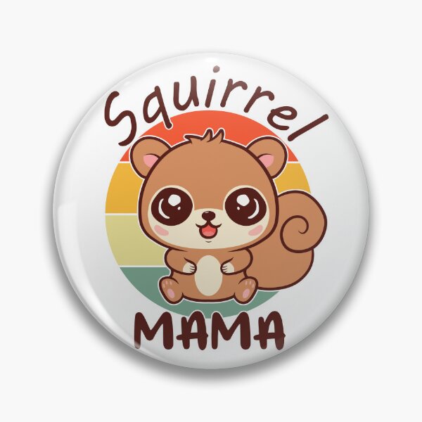 Item preview, Funny Squirrel Mama Rodent Cartoon Vintage designed and sold by RayanPod.