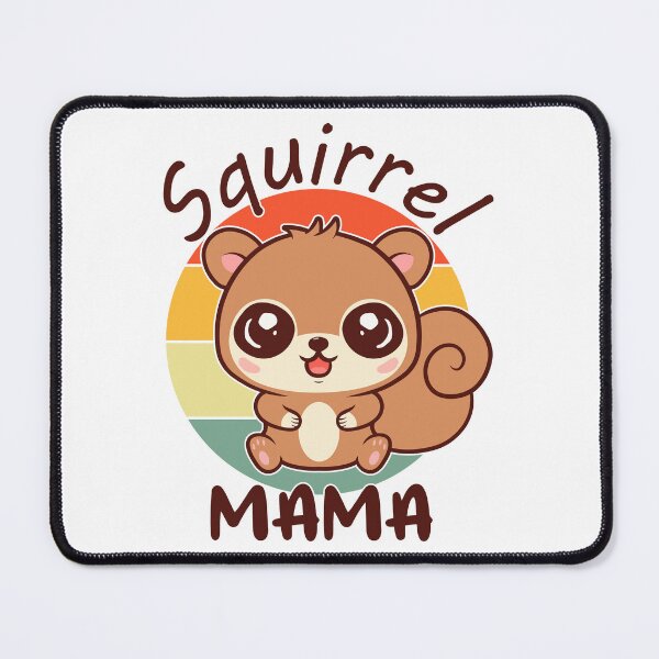 Item preview, Funny Squirrel Mama Rodent Cartoon Vintage designed and sold by RayanPod.