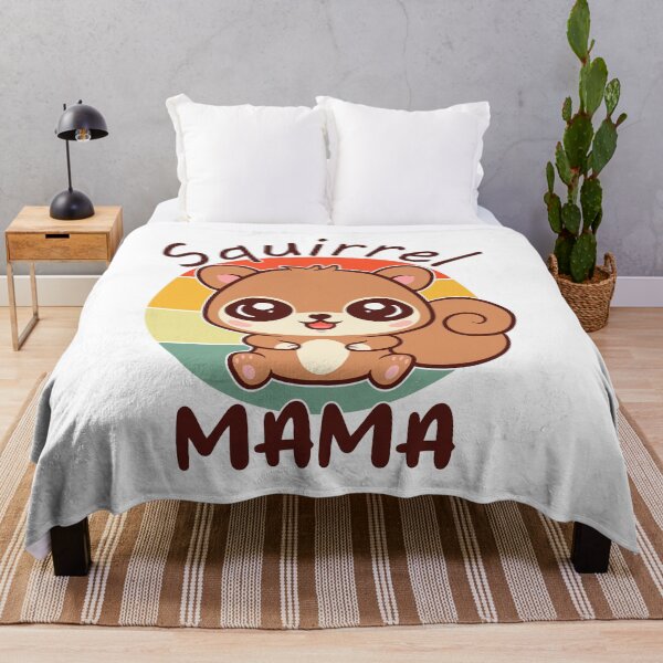 Item preview, Funny Squirrel Mama Rodent Cartoon Vintage designed and sold by RayanPod.