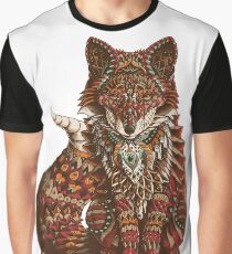 Red Fox (Color Version) Graphic T-Shirt