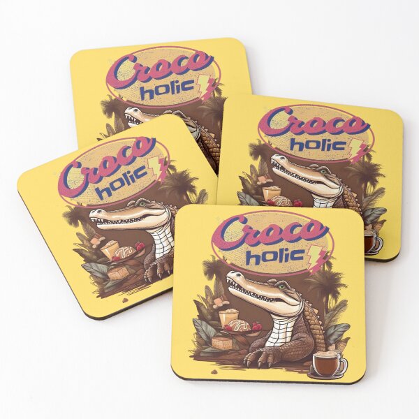 Item preview, Crocodile with a realistic eye at a chocolate buffet | I Love Crocs designed and sold by eatmorvelopator.