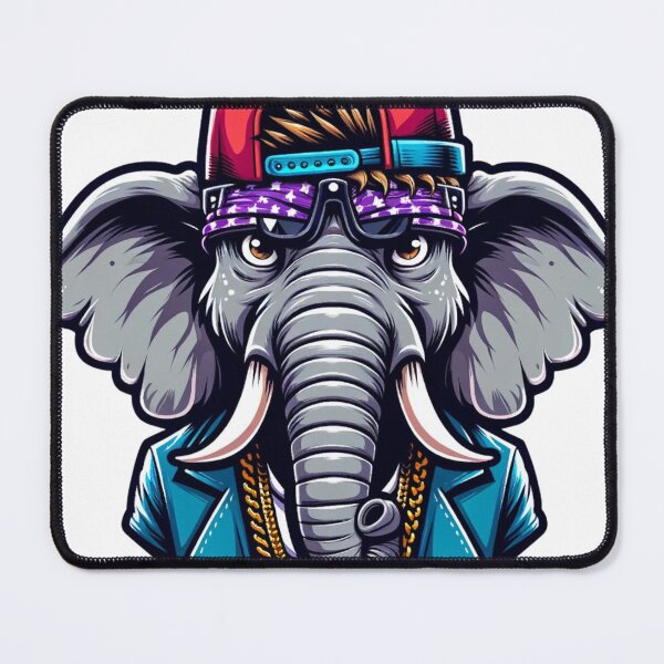 Item preview, Gangster Elephant 2 designed and sold by Matheus Castellucci.