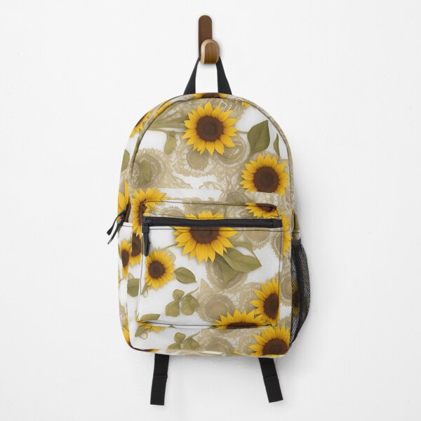 Item preview, combination of sunflowers with green and brown leaves summer and spring fashion designed and sold by Carlos Gudino.