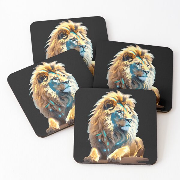 Item preview, Lion of the Atlas is the king of the galaxies designed and sold by Dsn-art-1hicham.