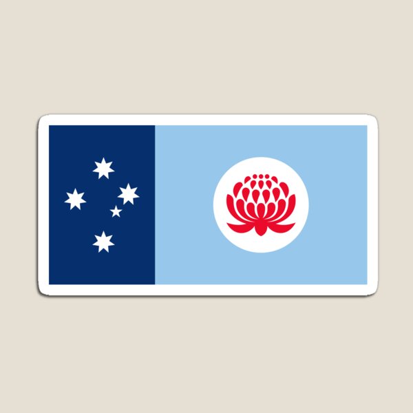 Item preview, Red Waratah Flag – Australian Pale designed and sold by Flags4Australia.