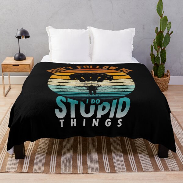 Item preview, Don't Follow Me I Do Stupid Things designed and sold by ArabCorner.