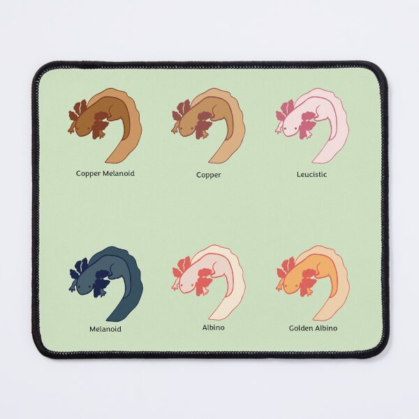 Item preview, Axolotl Varieties designed and sold by Art-Lyss.