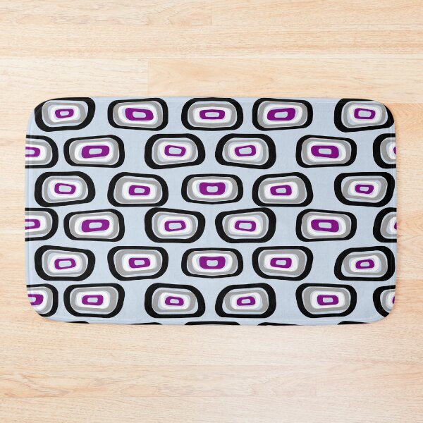Item preview, Asexual pride vintage 1970s wallpaper pattern designed and sold by PhineasSpoon.