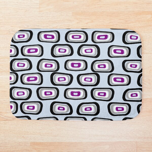 Item preview, Asexual pride vintage 1970s wallpaper pattern designed and sold by PhineasSpoon.