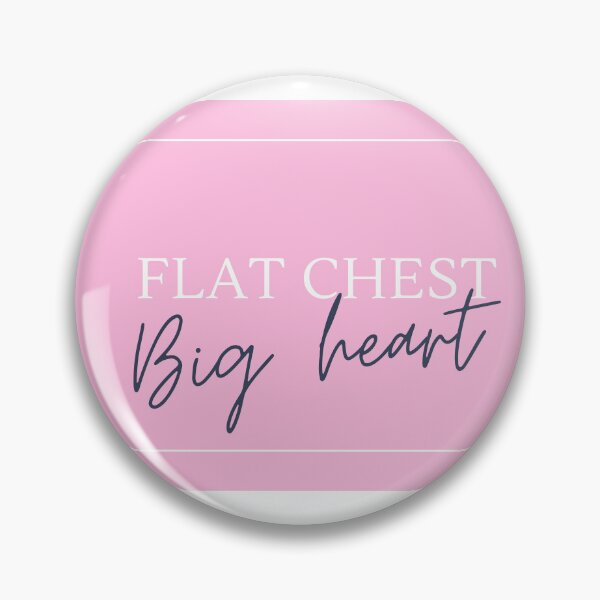 Item preview, Flat chest Big heart  designed and sold by BlackCatFem.
