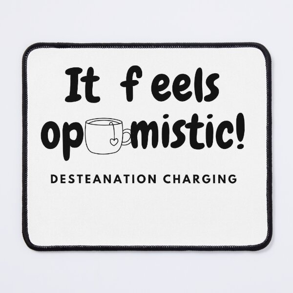Item preview, It Feels Optimistic- Destination Charging designed and sold by MilabArt.