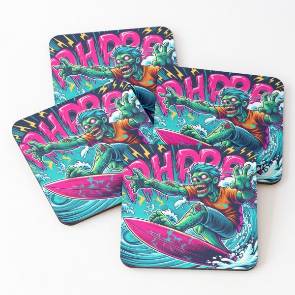Item preview, surfista zombi designed and sold by ArtDirty.