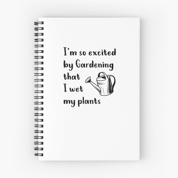 Aperçu de l'œuvre je suis tellement excité par le jardinage que je mouille mes plantes créée et vendue par RobbRY.