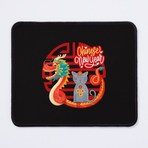Item preview, Cat Dragon Chinese New Year - Año nuevo Chino con gato designed and sold by JosefinaDesigns.