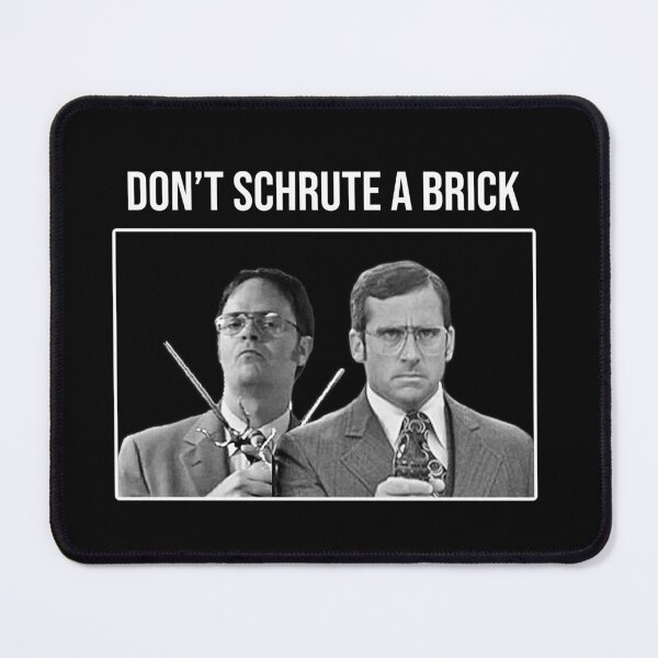 Item preview, Dwight Schrute & Brick Tamland (The Office X Anchorman) designed and sold by JadeHaze.