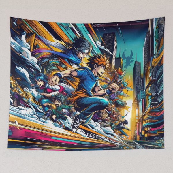 Item preview, Urban Epic: Manga Adventures designed and sold by LuminaVibe.