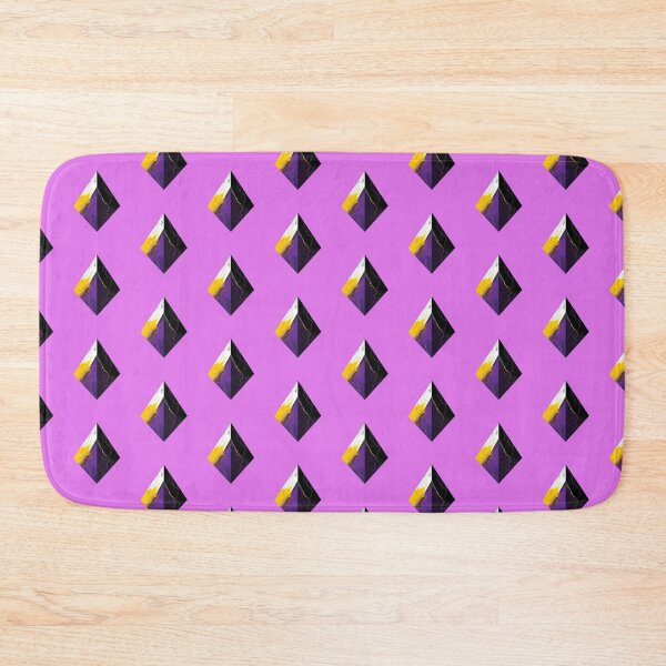 Item preview, Purple Fouchsia Rhombus designed and sold by Jin-Ai.