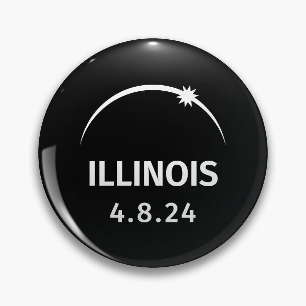 Artikelvorschau, 4.8.2024 Sonnenfinsternis Illinois entworfen und verkauft von creativecurly.