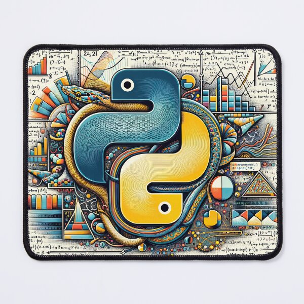 Item preview, Algorithmic Serpent: Python's Dance with Data Science designed and sold by TuringTacoTales.