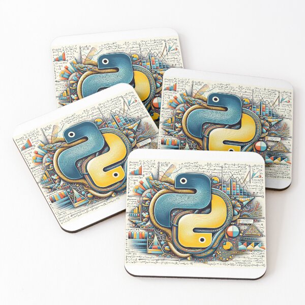 Item preview, Algorithmic Serpent: Python's Dance with Data Science designed and sold by TuringTacoTales.