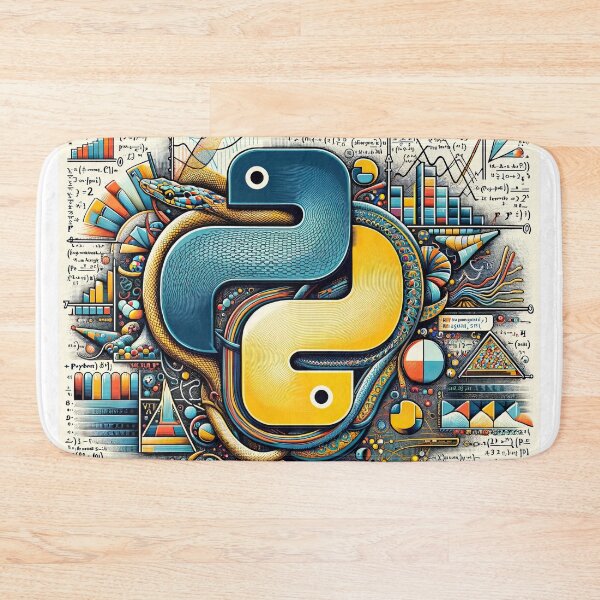 Item preview, Algorithmic Serpent: Python's Dance with Data Science designed and sold by TuringTacoTales.