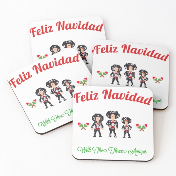 Item preview, The Amigos Feliz Navidad Pixel Art designed and sold by tommysnider.