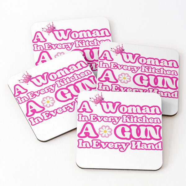Item preview, A Woman In Every Kitchen A Gun In Every Hand Funny Men Women designed and sold by design-hocter.