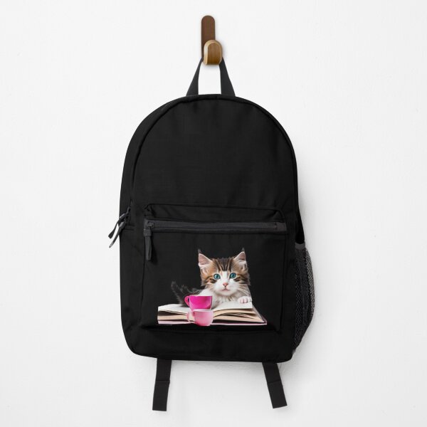 Item preview, Cat With Book Cute Cat Reading Book Funny Gifts For Cat Lovers Funny Gifts For Book Lovers Book Girly designed and sold by MatthewViews.