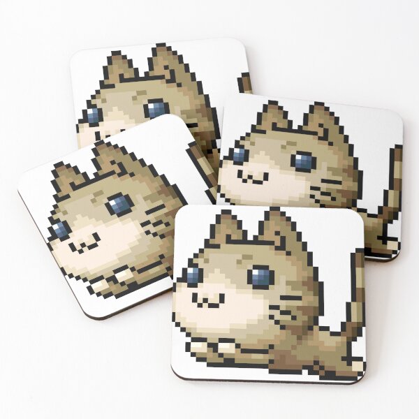 Item preview, Cat Pixel (MapleStory) designed and sold by kawaiicrossing.