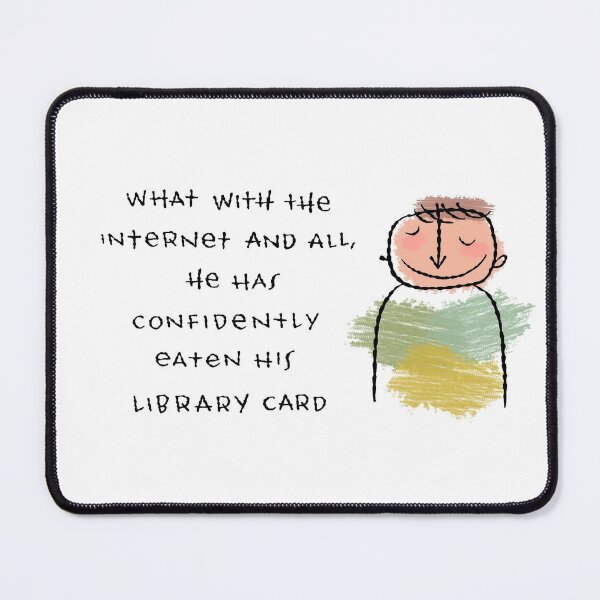 Item preview, Internet vs Library designed and sold by KathrynAdams103.
