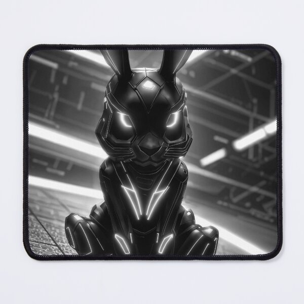 Item preview, Noir 2024 Cyber Bunny designed and sold by Xerezia.