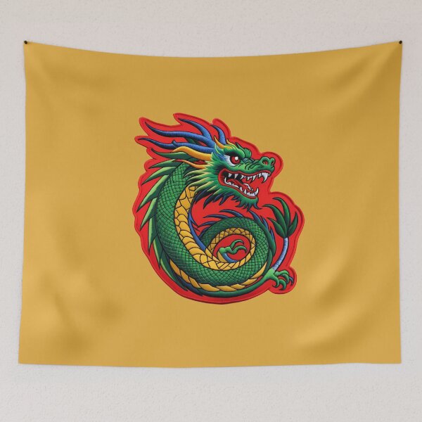 Item preview, Chinese Dragon, Funny Iron On Patches designed and sold by saloui.