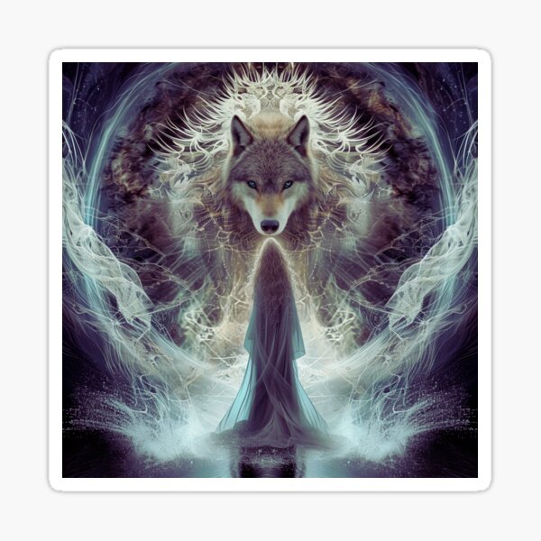 Item preview, Spirit of the wolf  designed and sold by Lewis-mart.