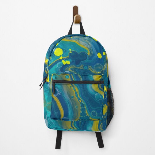 Item preview, Reflection, digital fluid pour with cells designed and sold by MayGreenAbgrall.