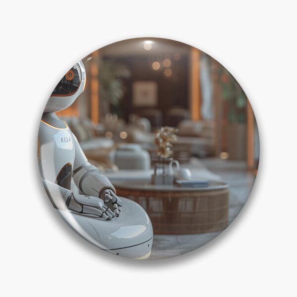 Item preview, Futuristic Serenity: Smart Homes and AI Companions designed and sold by Emre Karaarslan.
