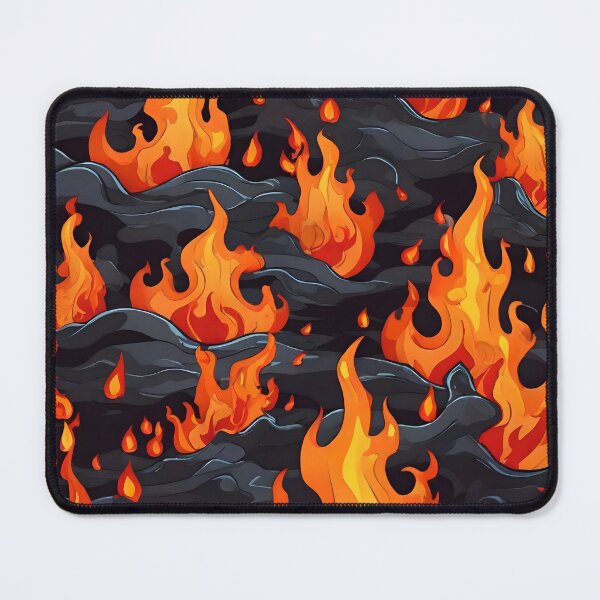 Item preview, Inferno Simplicity: Simple Fire Pattern designed and sold by WAUZ.