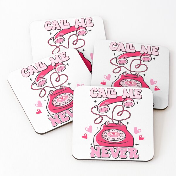 Item preview, Call Me Never, Anti Valentine's Day, Funny Break Up, Love designed and sold by MerchSearchCO.