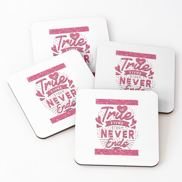 Item preview, A True Love Story Never Ends designed and sold by Yzakreativ.