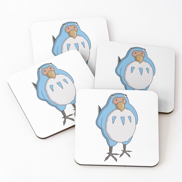 Item preview, The Boy and the Heron Parakeets - Blue designed and sold by JodyMoon.