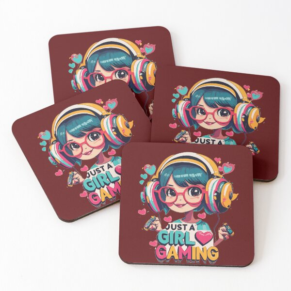 Item preview, Just a Girl Who Loves Gaming designed and sold by Ketique.