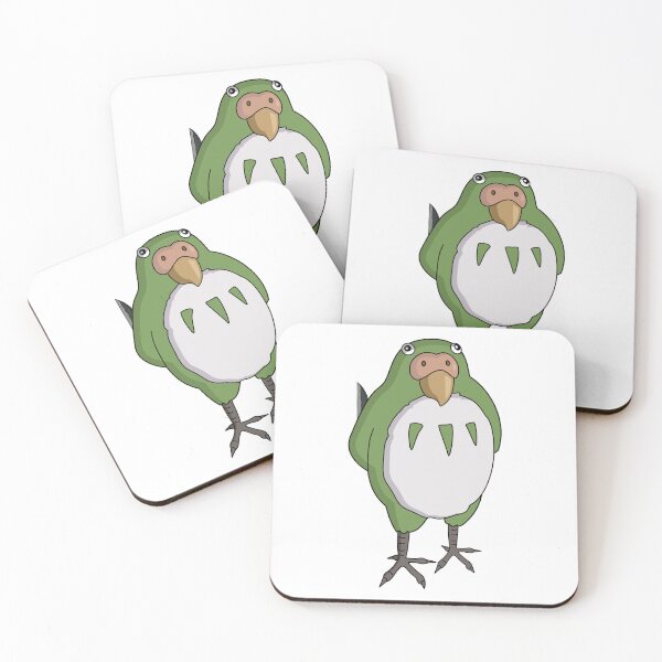 Item preview, The Boy and the Heron Parakeets - Green designed and sold by JodyMoon.