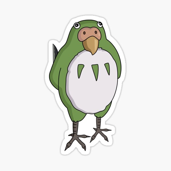 Item preview, The Boy and the Heron Parakeets - Green designed and sold by JodyMoon.