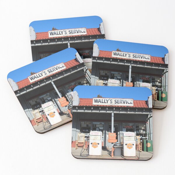 Item preview, Wally's Service Station designed and sold by Cynthia48.