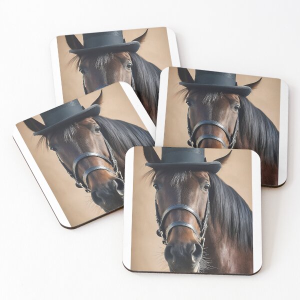 Item preview, Horse in a top hat designed and sold by BlacCollection.