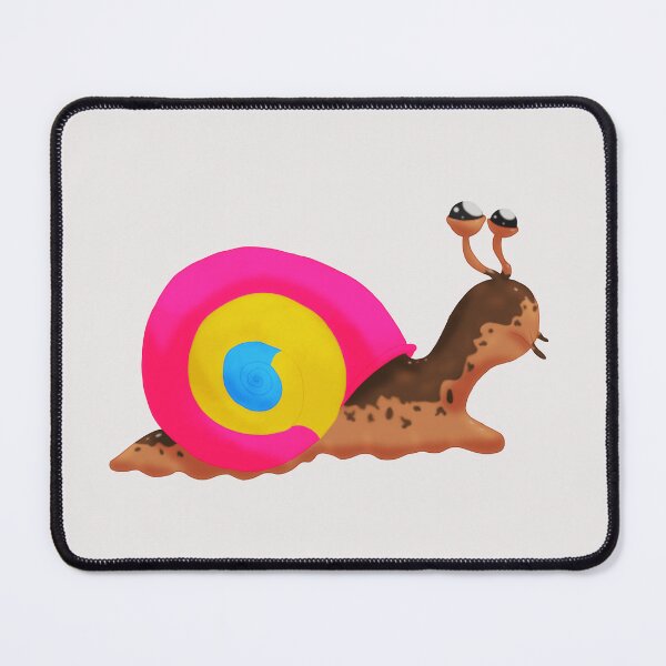 Item preview, Pansexual Pride Snail Sticker designed and sold by Aki-Mun.