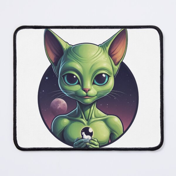 Item preview, Alien Cute Cat Logo designed and sold by Simplybe1.
